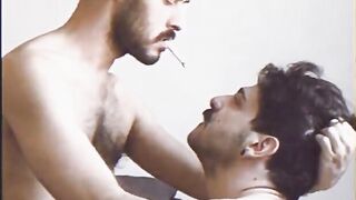 Romancing hot men enjoy a crazy gay fuck