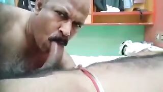 Dick sucker dad pleasing a young horny boy