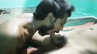 Indian gay guy sucking a big juicy dick