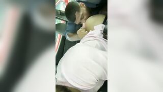 Car gay sex video of twink's wild rimming