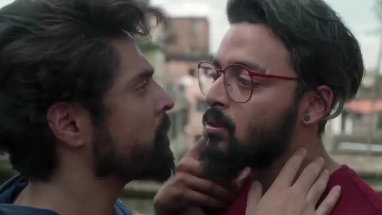 Web series gay scene of two hot Indian men