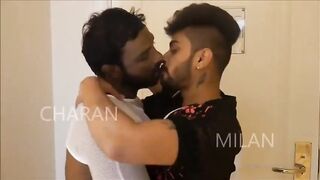 Bottom	milan cock sucking and anal with gay gym trainer charan