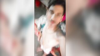 Delhi desi twink showing big cock and ass