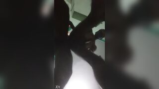 Indian gays fucked and made video in mobile torch light